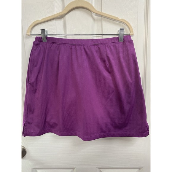 IZOD‎ GOLF TENNIS PICKLEBALL SKORT Women's Purple W/ POCKETS SZ. M - Picture 2 of 7